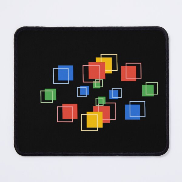 Item preview, Geometric Floating Squares designed and sold by Khadigadesings.