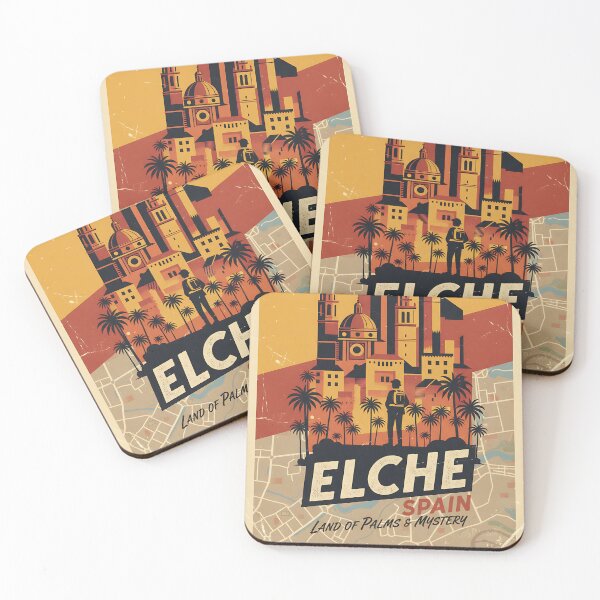 Item preview, Elche Spain 1950s Vintage Travel Tourism designed and sold by TravelersGems.