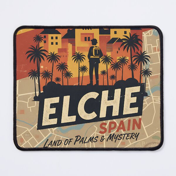 Item preview, Elche Spain 1950s Vintage Travel Tourism designed and sold by TravelersGems.