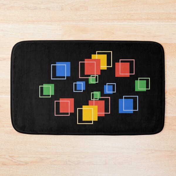 Item preview, Geometric Floating Squares designed and sold by Khadigadesings.