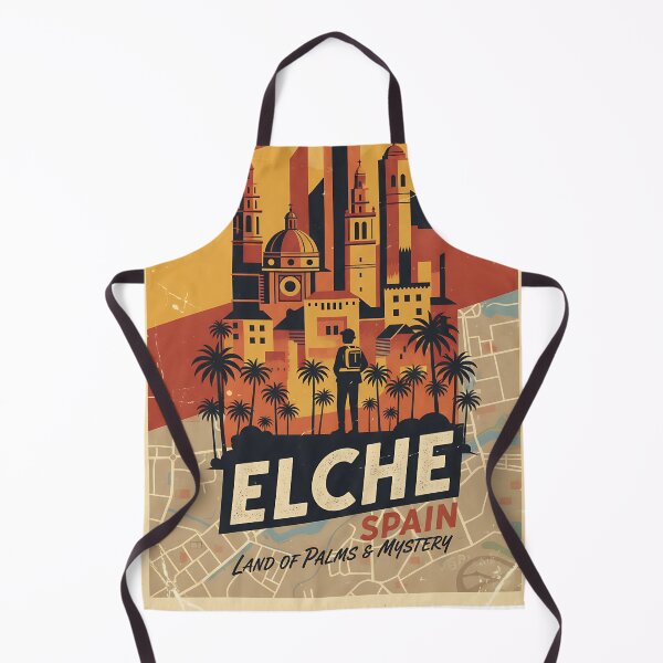 Item preview, Elche Spain 1950s Vintage Travel Tourism designed and sold by TravelersGems.