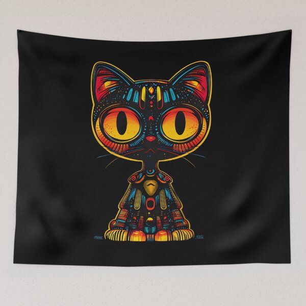 Item preview, Mystical Egyptian Kitty designed and sold by TheDuckprints.