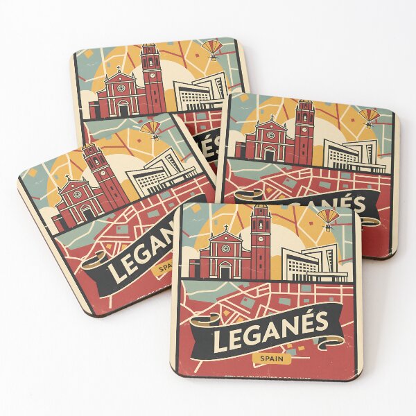 Item preview, Leganes Spain 1950s Vintage Travel Tourism designed and sold by TravelersGems.