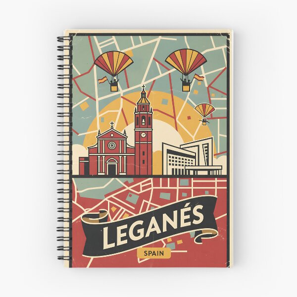 Item preview, Leganes Spain 1950s Vintage Travel Tourism designed and sold by TravelersGems.