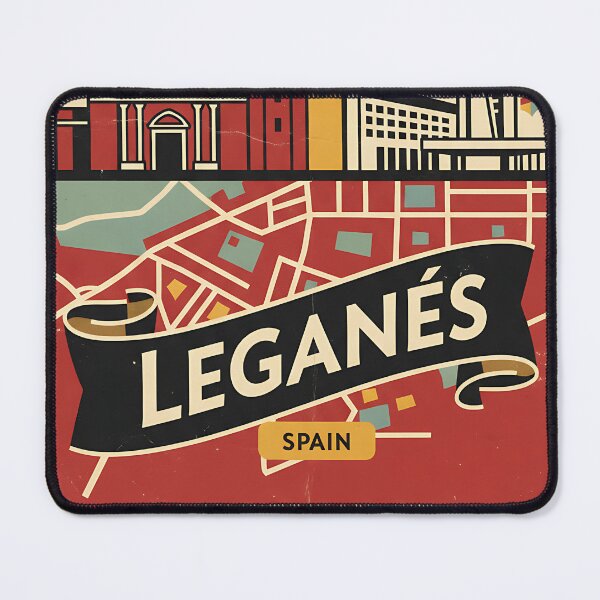 Item preview, Leganes Spain 1950s Vintage Travel Tourism designed and sold by TravelersGems.