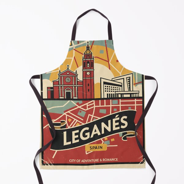 Item preview, Leganes Spain 1950s Vintage Travel Tourism designed and sold by TravelersGems.