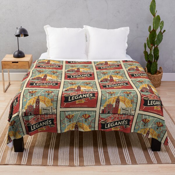 Item preview, Leganes Spain 1950s Vintage Travel Tourism designed and sold by TravelersGems.
