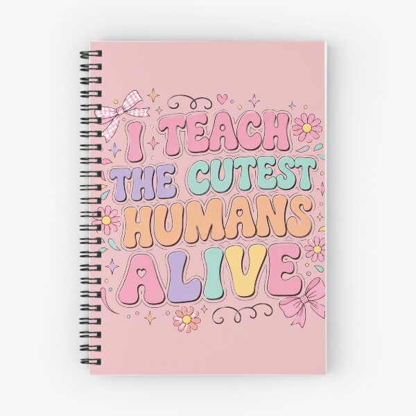 Item preview, I Teach the Cutest Humans Alive Pastel Teacher Appreciation designed and sold by bosamji.