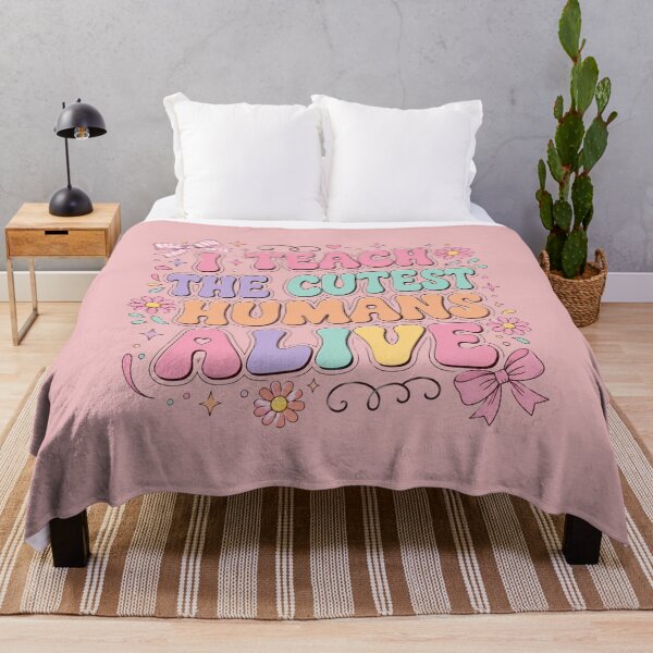 Item preview, I Teach the Cutest Humans Alive Pastel Teacher Appreciation designed and sold by bosamji.