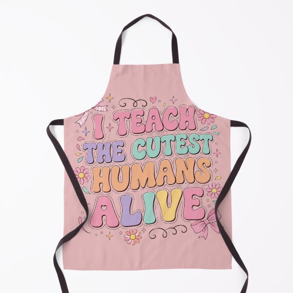 Item preview, I Teach the Cutest Humans Alive Pastel Teacher Appreciation designed and sold by bosamji.