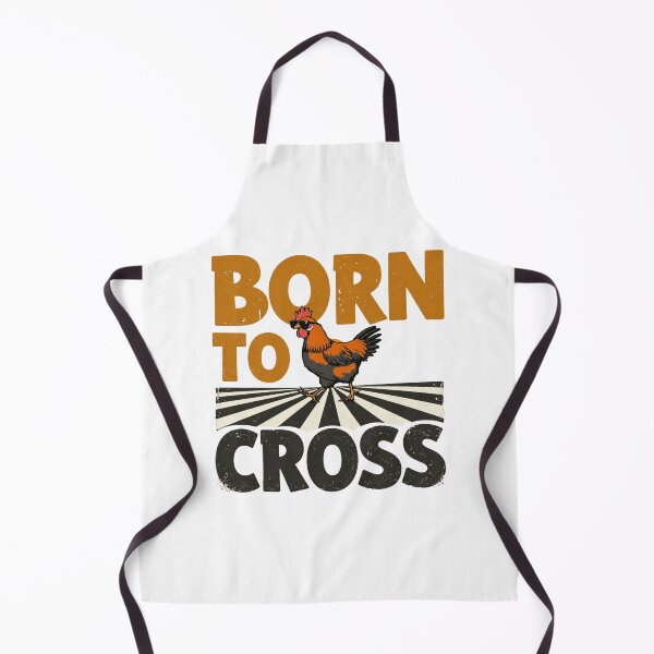 Item preview, Born to Cross Funny Rooster Design designed and sold by The Sandy Design Store.