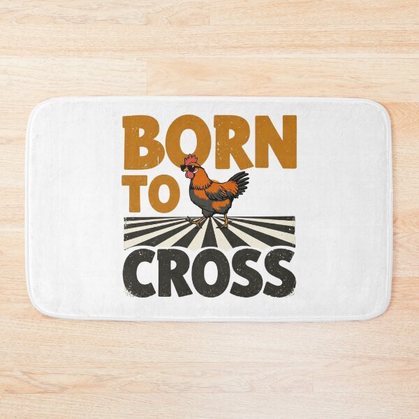 Item preview, Born to Cross Funny Rooster Design  designed and sold by The Sandy Design Store.
