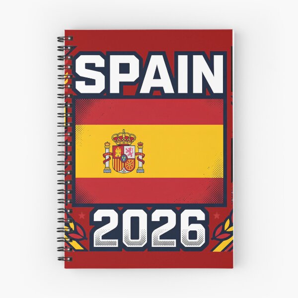 Item preview, Spain 2026 Football Fan Supporter Graphic designed and sold by digitalbob60.