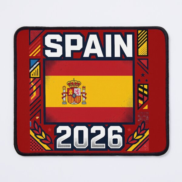 Item preview, Spain 2026 Football Fan Supporter Graphic designed and sold by digitalbob60.