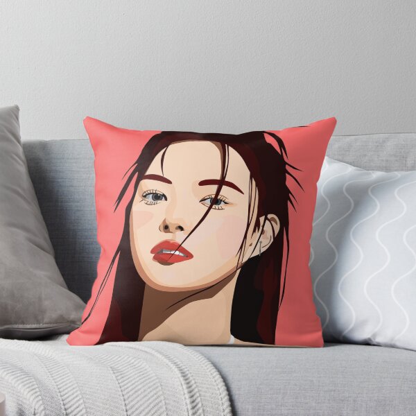Item preview, Yunah Illit in a stunning digital art vector portrait designed and sold by Aome22.