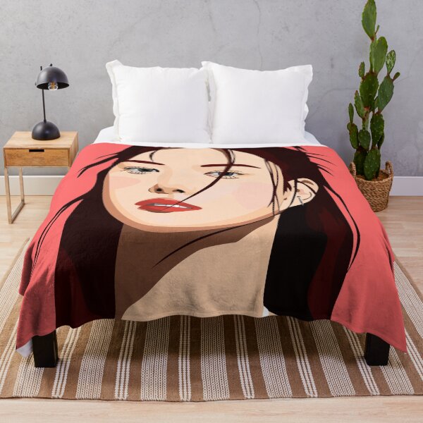 Item preview, Yunah Illit in a stunning digital art vector portrait designed and sold by Aome22.