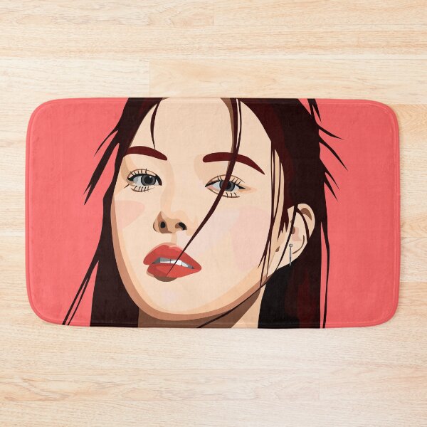 Item preview, Yunah Illit in a stunning digital art vector portrait designed and sold by Aome22.