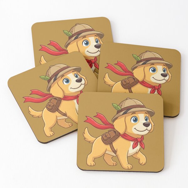 Item preview, Cute Explorer Dog Adventure designed and sold by MarlonOspinaStore.