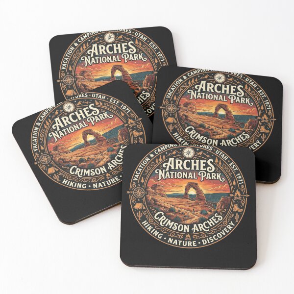 Item preview, Arches National Park. Crimson Arches designed and sold by Birdie and Flynn.