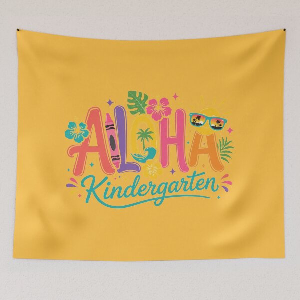 Item preview, Aloha Kindergarten Summer Break Last Day of School Vacation designed and sold by bosamji.