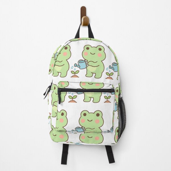 Item preview, Growing Every Day Frog - Positive Growth Kawaii Sticker designed and sold by foryouandyours.