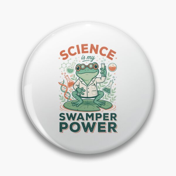 Item preview, Frog Scientist Science Is My Swamperpower - Funny STEM designed and sold by CutOutIdols.