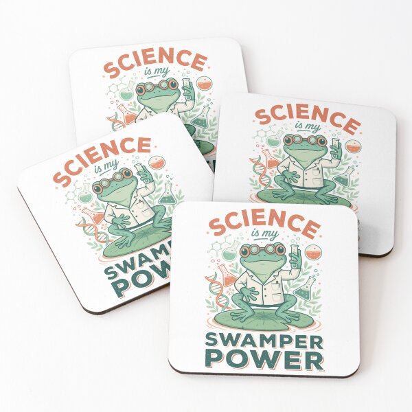 Item preview, Frog Scientist Science Is My Swamperpower - Funny STEM designed and sold by CutOutIdols.