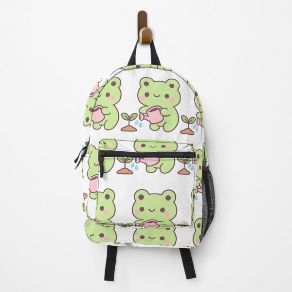 Item preview, Growing Every Day Frog - Positive Growth Kawaii Sticker designed and sold by foryouandyours.