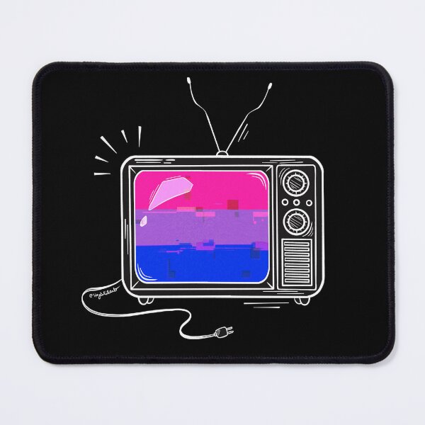 Item preview, Pride Flag Retro TV - Bisexual designed and sold by heysoleilart.