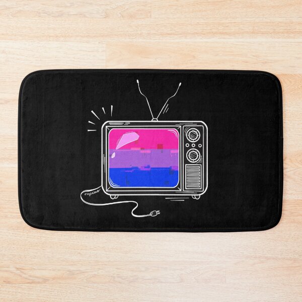 Item preview, Pride Flag Retro TV - Bisexual designed and sold by heysoleilart.
