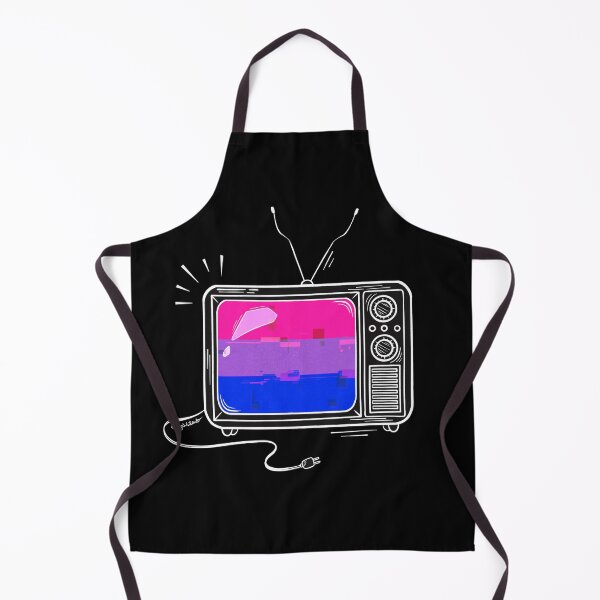 Item preview, Pride Flag Retro TV - Bisexual designed and sold by heysoleilart.