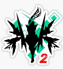 Pegatina Xenoblade Chronicles 2 - Pneuma Shilouette Design
