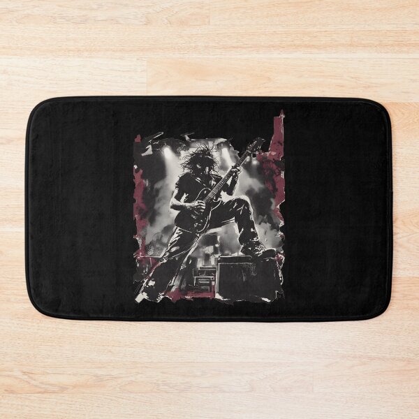 Item preview, Intense Rock Guitarist Stage Art Gritty Grunge designed and sold by UrbanPrts.
