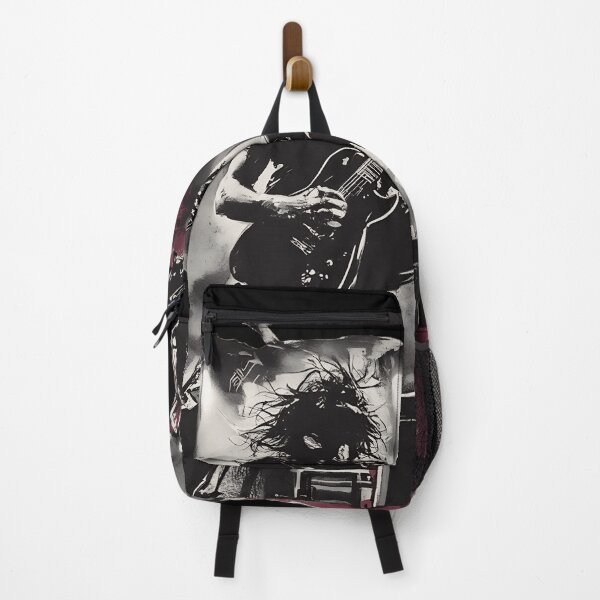 Item preview, Intense Rock Guitarist Stage Art Gritty Grunge designed and sold by UrbanPrts.