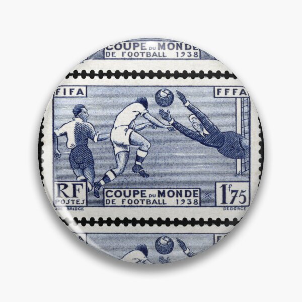 Item preview, France Stamp #349 - 1938 - FIFA World Cup Soccer designed and sold by WexStudios.