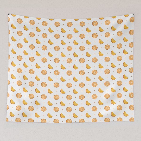 Item preview, Cute Orange Pattern | Minimalist Citrus Fruit Print | Aesthetic Orange Slice | Sweet Summer Orange Motif | Vibrant Citrus Aesthetic | Whimsical Orange Garden Art | Fresh Orange Patch Pattern designed and sold by VivaFy.