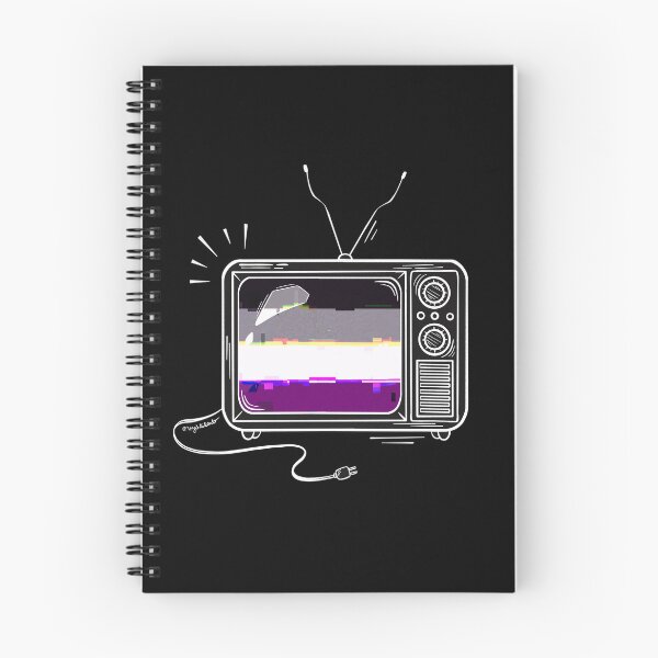 Item preview, Pride Flag Retro TV - Ace/Asexual designed and sold by heysoleilart.