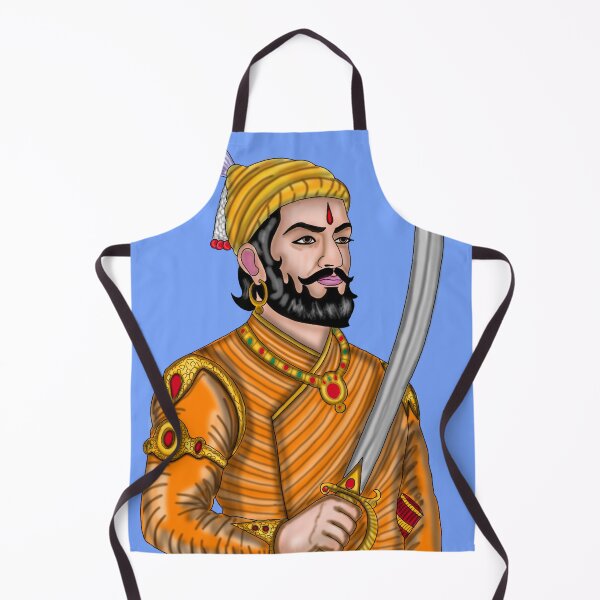 Item preview, Chhatrapati Shivaji Maharaj Artwork | Legendary Maratha Warrior Digital Illustration designed and sold by Harshit_Digital_Arts.