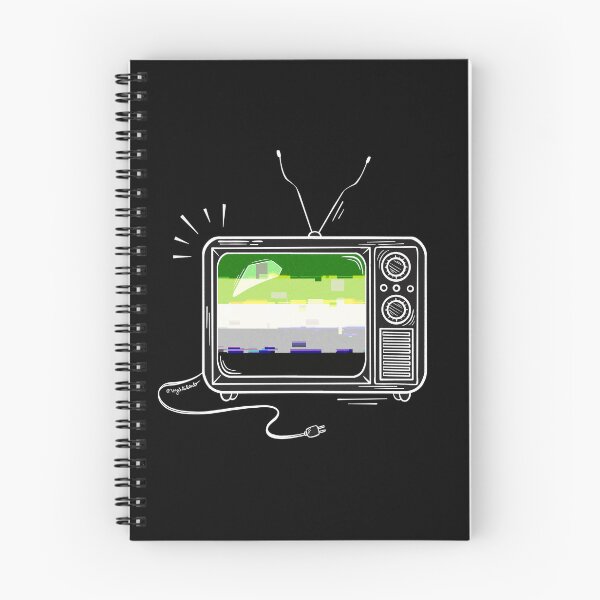 Item preview, Pride Flag Retro TV - Aro/Aromantic designed and sold by heysoleilart.