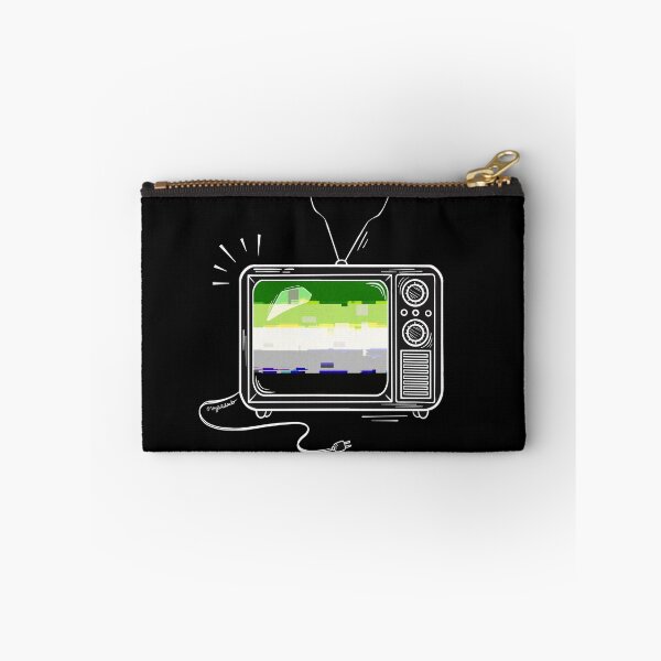 Item preview, Pride Flag Retro TV - Aro/Aromantic designed and sold by heysoleilart.