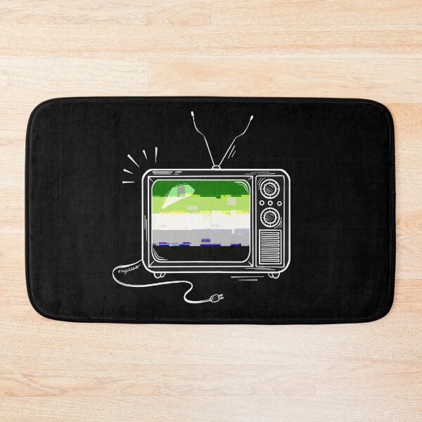 Item preview, Pride Flag Retro TV - Aro/Aromantic designed and sold by heysoleilart.