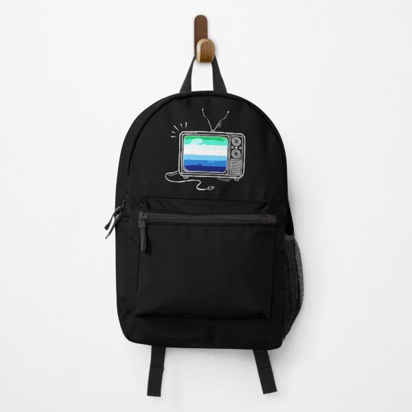 Item preview, Pride Flag Retro TV - Gay designed and sold by heysoleilart.
