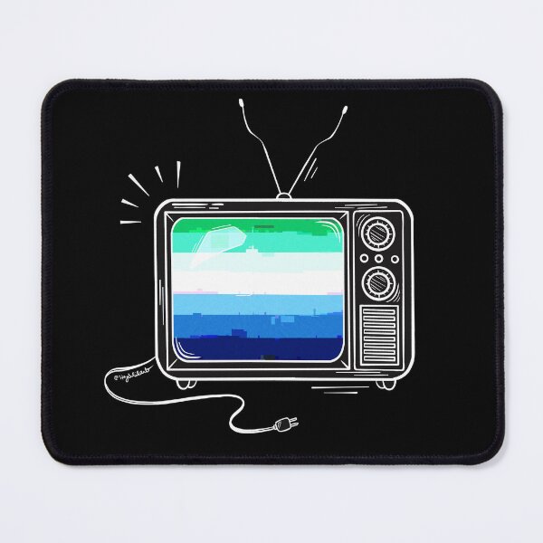 Item preview, Pride Flag Retro TV - Gay designed and sold by heysoleilart.