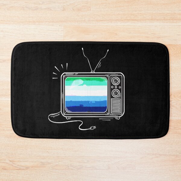 Item preview, Pride Flag Retro TV - Gay designed and sold by heysoleilart.