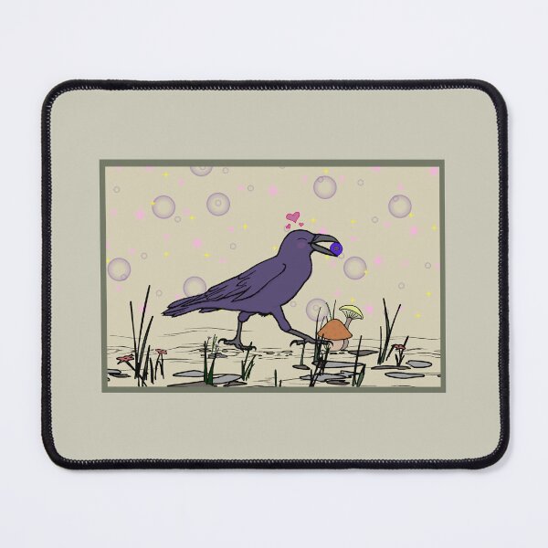 Item preview, Crow with a Blueberry designed and sold by Crowsdance.