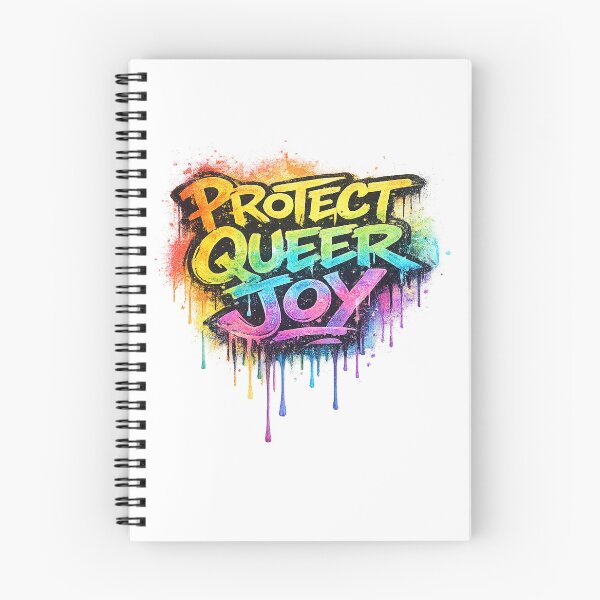 Item preview, Protect Queer Joy LGBTQ Pride Design | Rainbow Queer Rights Activist Art designed and sold by ArtByTripti.