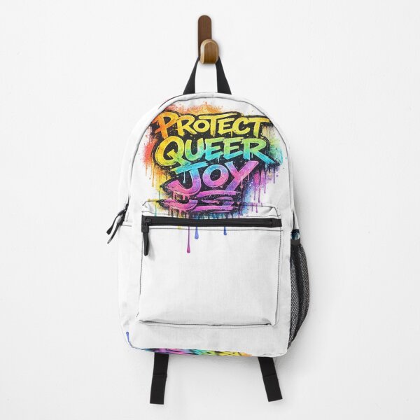 Item preview, Protect Queer Joy LGBTQ Pride Design | Rainbow Queer Rights Activist Art designed and sold by ArtByTripti.