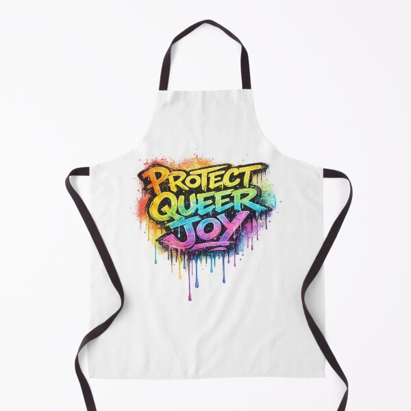 Item preview, Protect Queer Joy LGBTQ Pride Design | Rainbow Queer Rights Activist Art designed and sold by ArtByTripti.