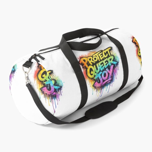 Item preview, Protect Queer Joy LGBTQ Pride Design | Rainbow Queer Rights Activist Art designed and sold by ArtByTripti.