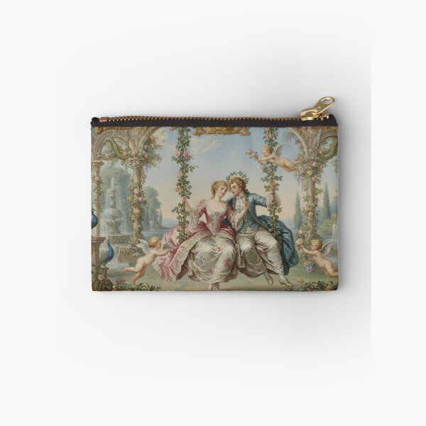 Item preview, Romantic Couple on Swing in Ornate Garden designed and sold by maplesoulkiller.